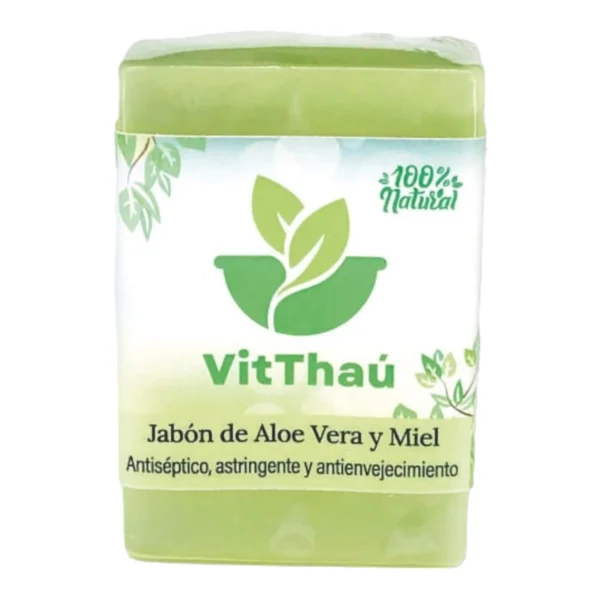 jabon artesanal Aloe vera y Miel