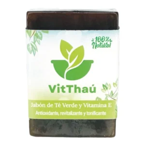 jabon artesanal Te Verde y vitamina E