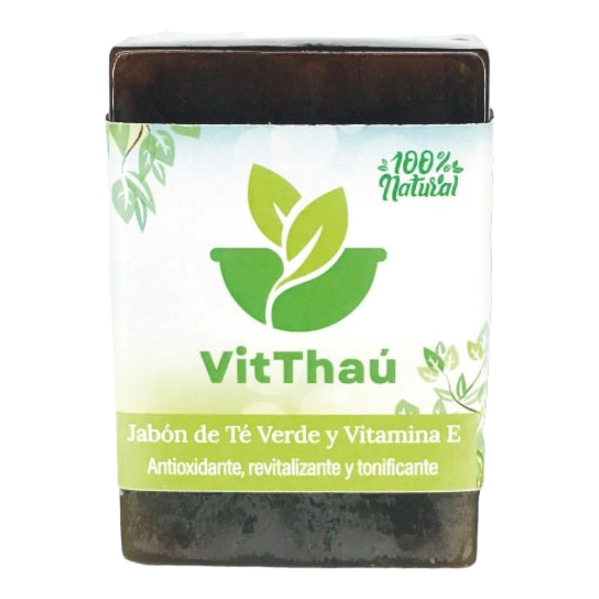 jabon artesanal Te Verde y vitamina E